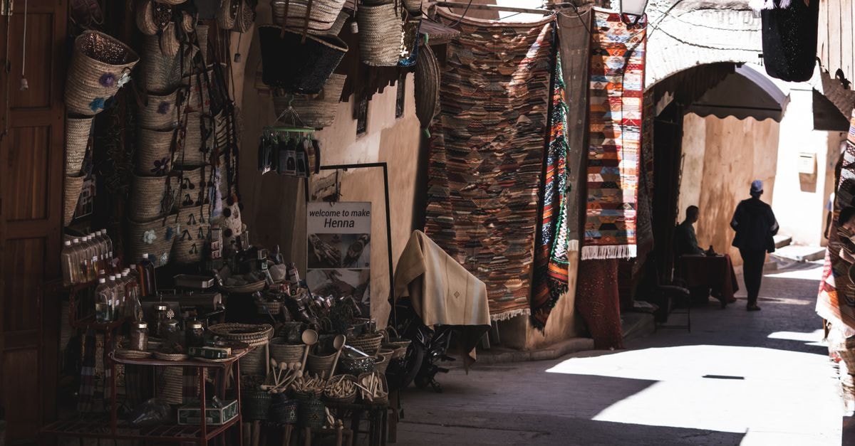 Koumra Travel Guide: A Quiet Mandoul Market Town Explore the vibrant marketplace in a Moroccan medina with crafts and textiles.