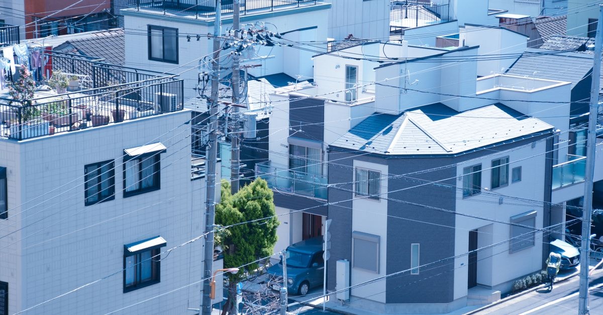 Kerio View in Iten: An Escarpment Hotel Overlooking the Kerio Valley Aerial view of modern residential rooftops in Tokyo's Sumida Ward, Japan.