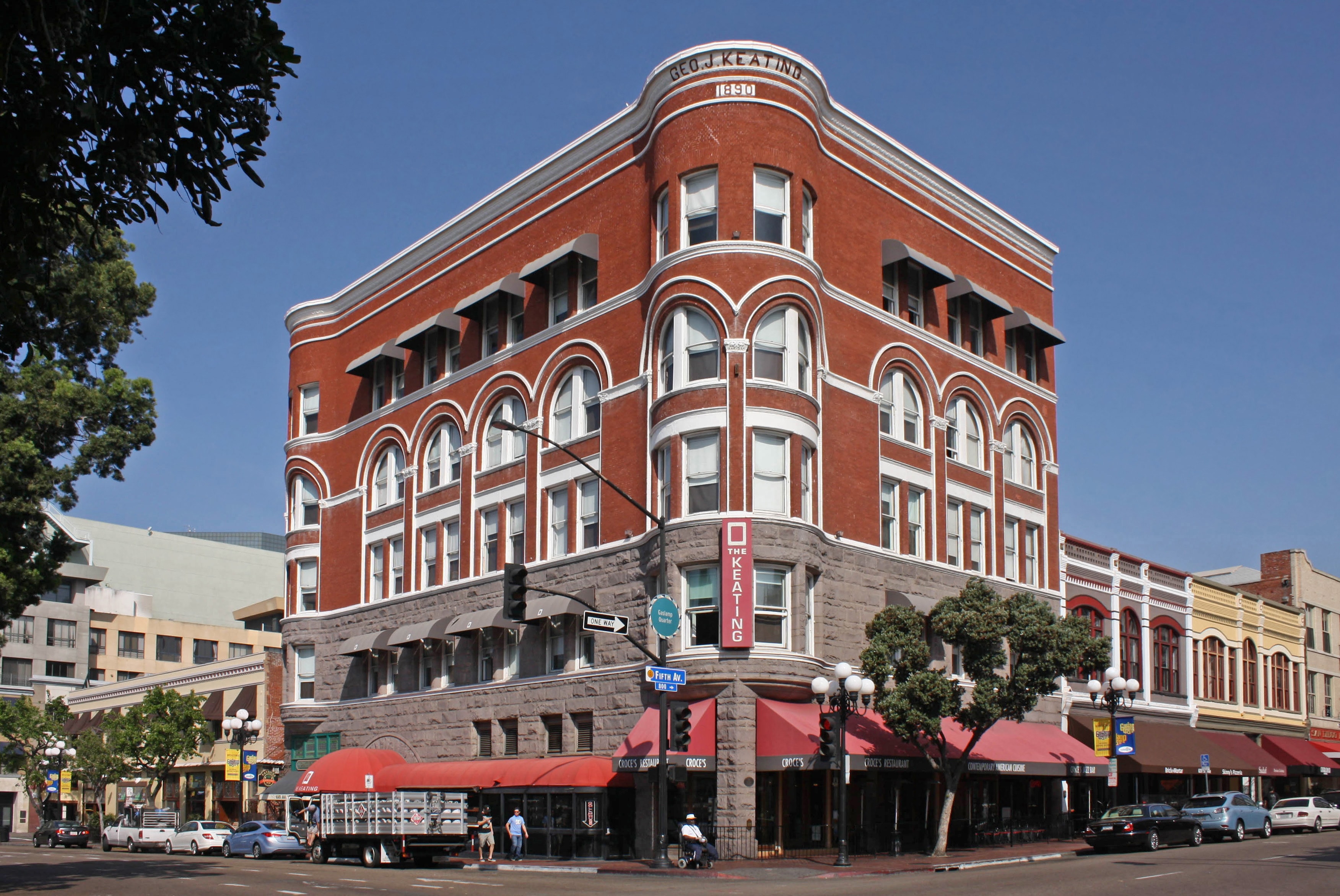 The Keating Hotel, San Diego — Gaslamp Quarter Boutique Icon Keating Building, San Diego.jpg