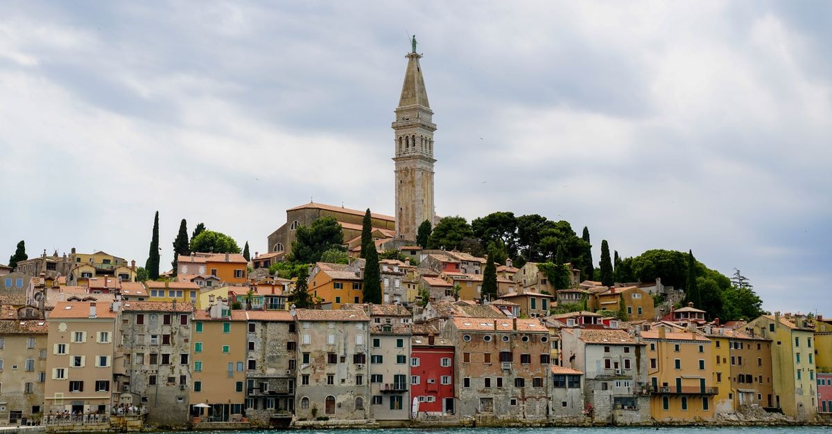 Picturesque coastal town of Rovinj, Croatia with its historic architecture and waterfront charm.