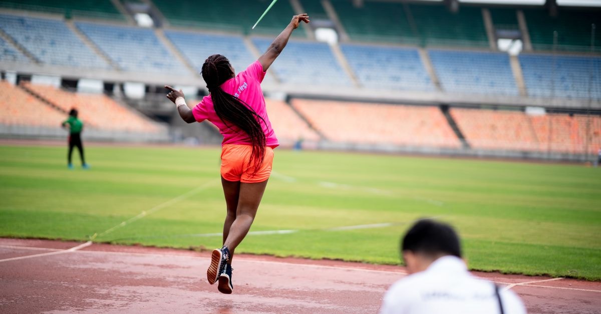 Chopra opens Diamond League with Doha javelin, returns at Lausanne Female athlete in action throwing javelin at a stadium in Dar es Salaam, Tanzania.