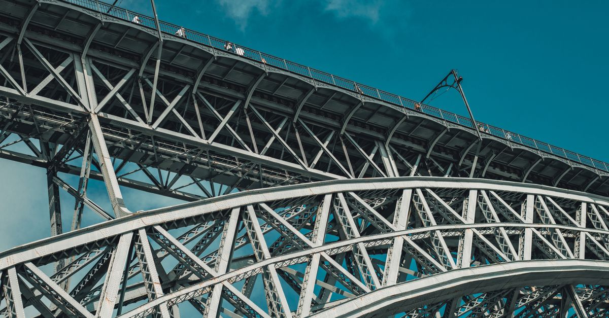 Porto Travel Guide for July 2026: Weather, Crowds, and Booking Tips for Peak Season Dynamic view of Dom Luís I Bridge in Porto, Portugal, showcasing its architectural elegance.
