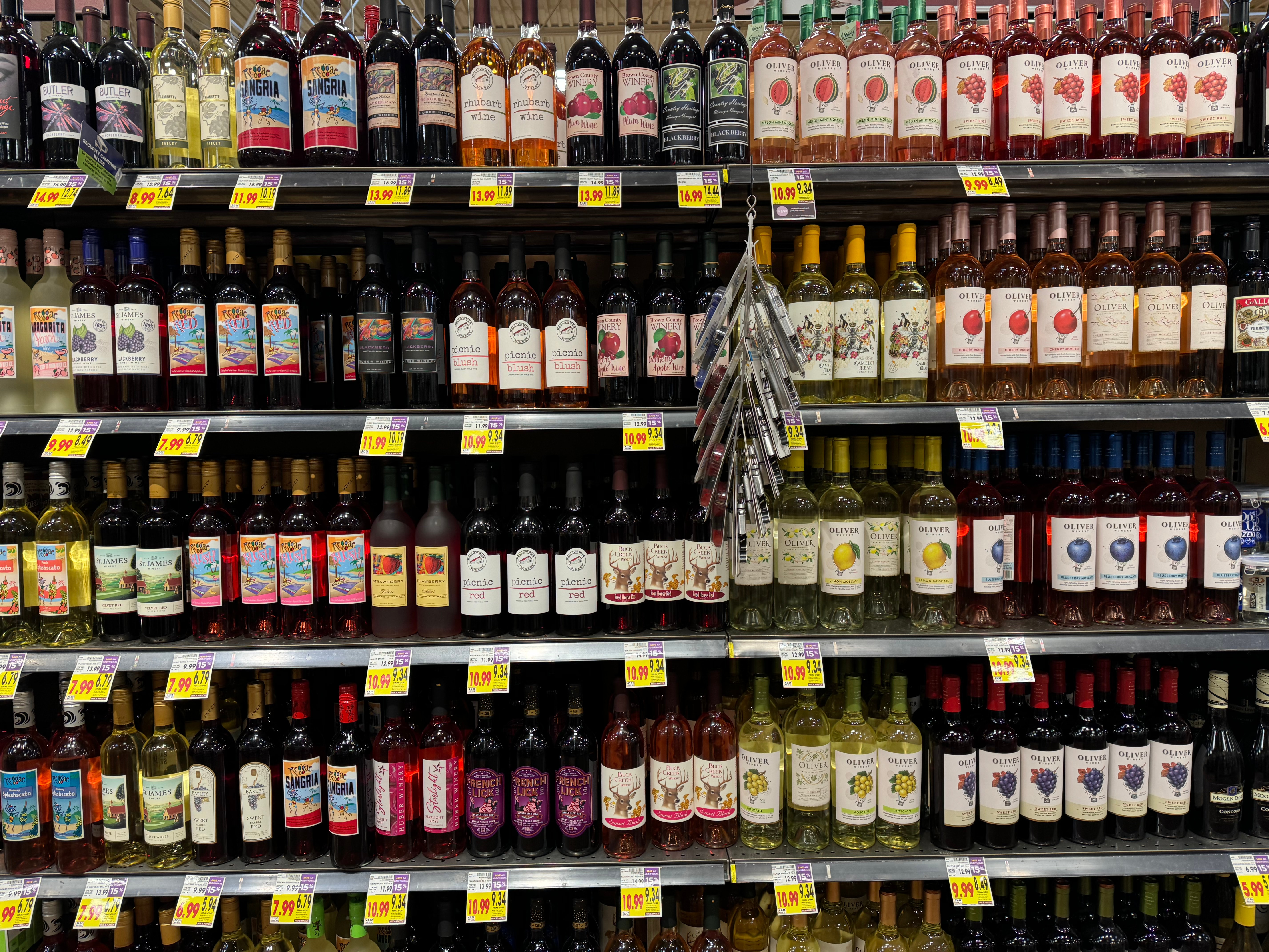 Illustration for Kroger: Steady Operator, Pricey Market Price: Indiana wine at Kroger - October 2023 - Indiana.jpg