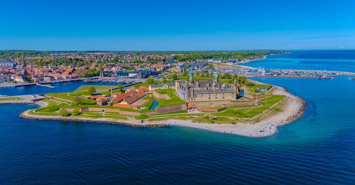 Aalborg Travel Guide: Planning Tips, Costs and Things to Do Explore the stunning aerial view of Kronborg Castle on a sunny day in Helsingør, Denmark.