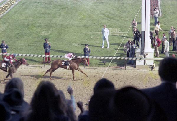 Affirm Holdings: Cash-Generating Consumer Lender With a Priced-In Future Illustration for Affirm Holdings: Cash-Generating Consumer Lender With a Priced-In Future: "Affirmed" crossing the finish line at Churchill Downs to win the Kentucky Derby.jpg