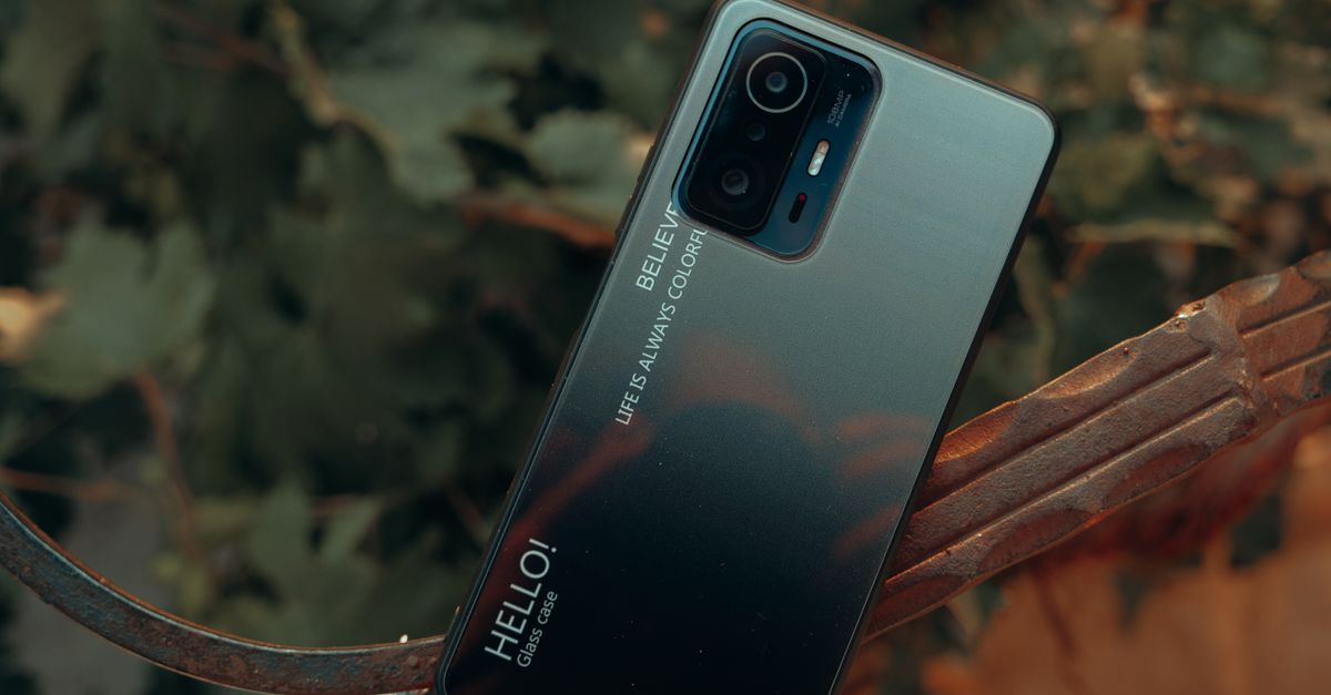 Samsung Launches Z Fold 8 Ultra as Xiaomi, Nothing, HMD Make Smartphone Moves A close-up of a smartphone placed outdoors with a nature background, showcasing design details.