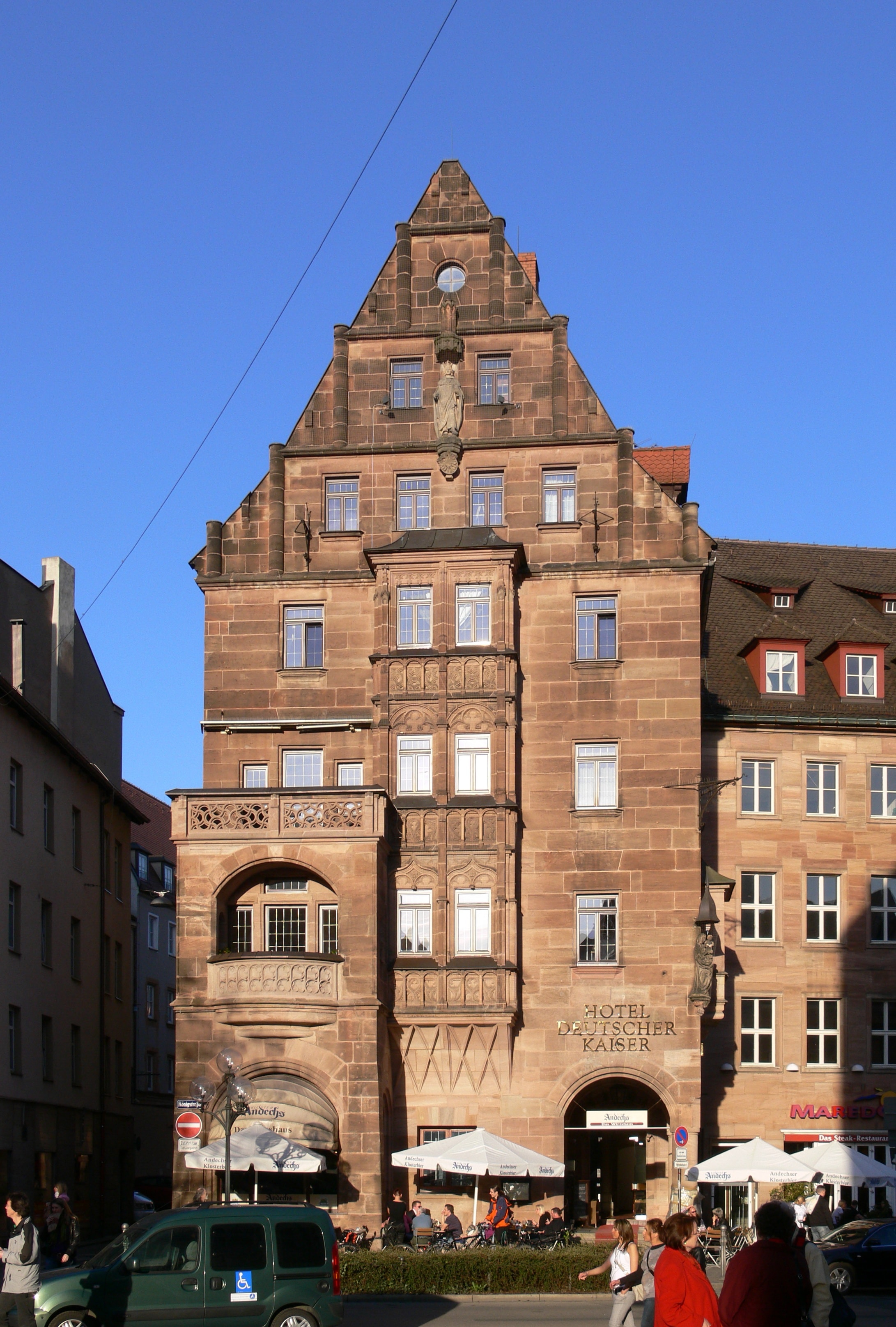 Hotel Deutscher Kaiser in Nuremberg: A Historic Nuremberg‑Style Landmark Nürnberg Königstraße Hotel Deutscher Kaiser.jpg