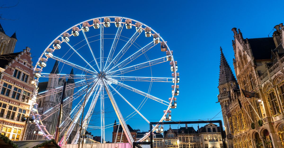 Things to Do in Ghent in July 2026: Festival Week, Local Food, and Practical Tips Explore a lively Christmas market under a twinkling ferris wheel in Ghent's historic town square.