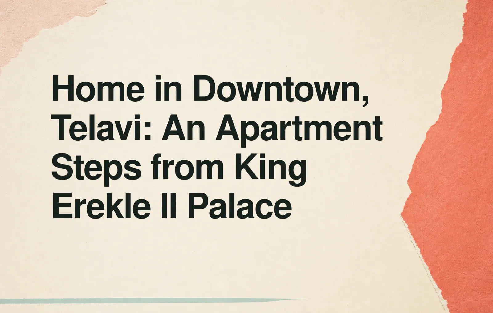 Home in Downtown, Telavi: An Apartment Steps from King Erekle II Palace News illustration: Home in Downtown, Telavi: An Apartment Steps from King Erekle II Palace