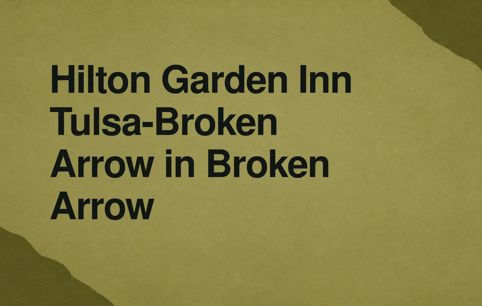 Hilton Garden Inn Tulsa-Broken Arrow in Broken Arrow News illustration: Hilton Garden Inn Tulsa-Broken Arrow in Broken Arrow