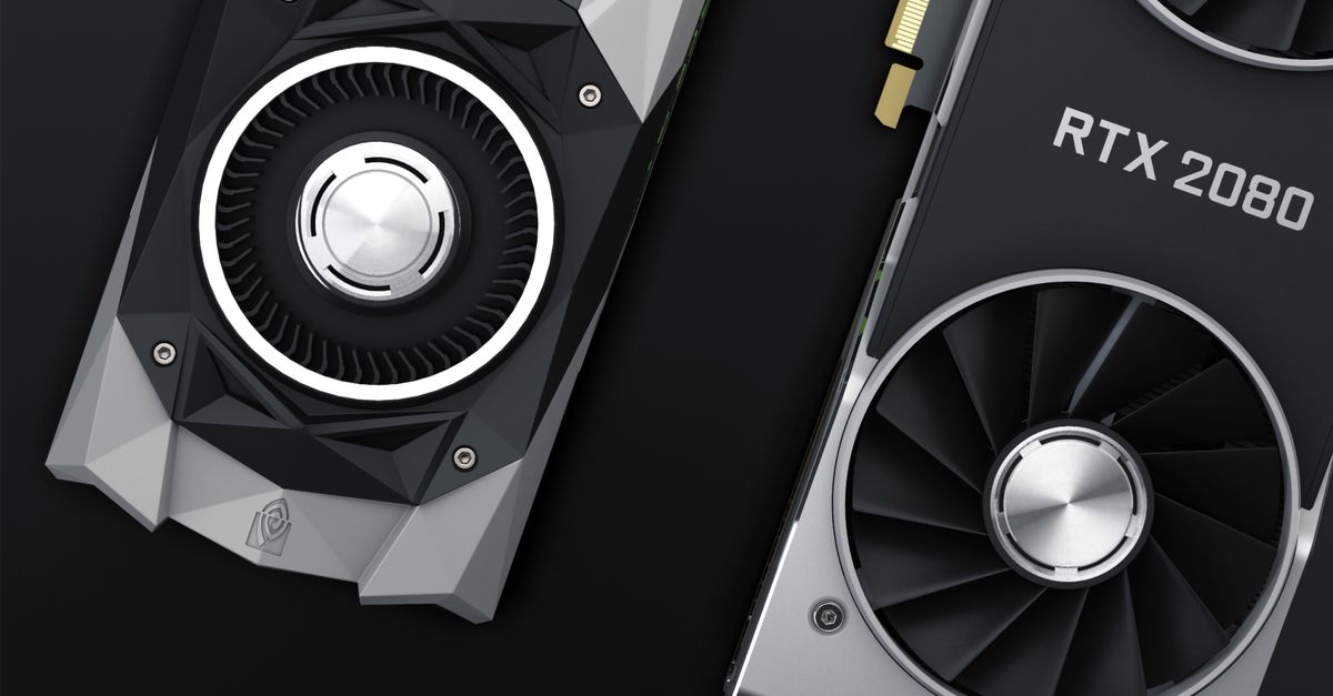 Nvidia faces fresh 'circular deal' scrutiny with OpenAI and SK Group, inks Vera Rubin deal with SSI Close-up of two high-performance RTX 2080 graphics cards showcasing their sleek design and cooling fans.