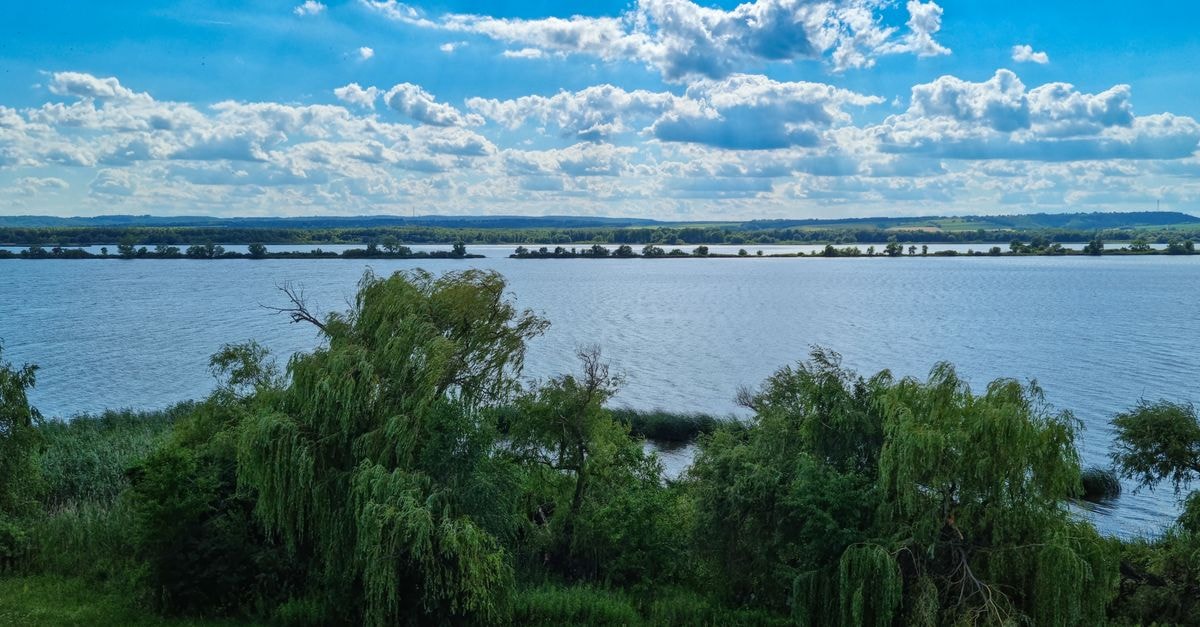 Cleveland Travel Guide: Lake Air, Pierogi, and a Practical Pace Beautiful landscape with lush trees and serene lake under a vibrant summer sky.