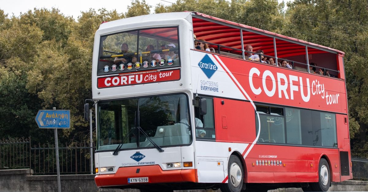 Nicosia in September: A Slow Travel Guide to a Divided Capital Explore Corfu with this vibrant open-top city tour bus featuring multilingual commentary.