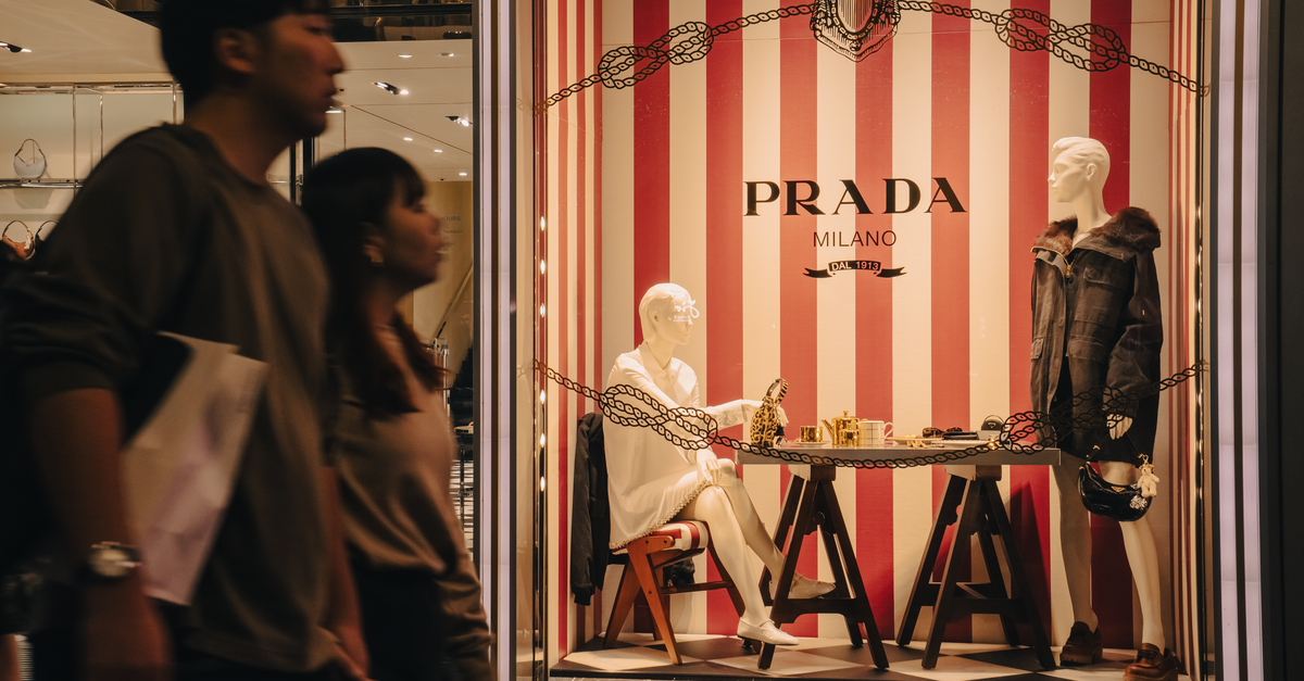 Devil Wears Prada 2 and A Bona Fide Killer headline a crowded streaming slate for late July Mannequins in Prada store window with pedestrians passing by in Osaka.