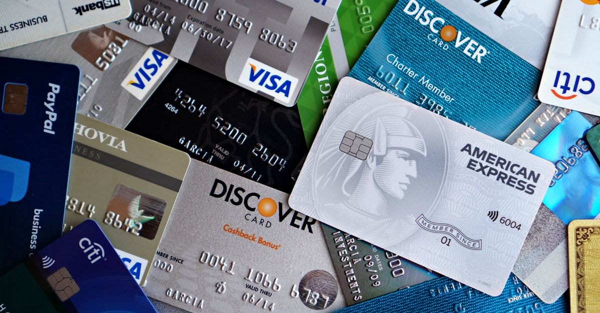 Mastercard exits Pine Labs in Rs 934 crore block deal A flat lay of assorted credit and debit cards from various banks. Ideal for finance and banking concepts.