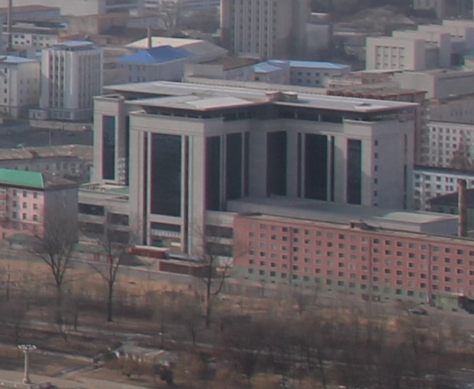 Taedonggang Hotel in Pyongyang: A Storied Riverside Landmark Reborn Taedonggang Hotel view from Juche Tower.jpg