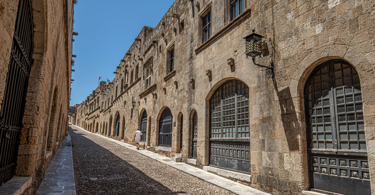 Discover the historic Street of Knights in Rhodes, showcasing medieval architecture.