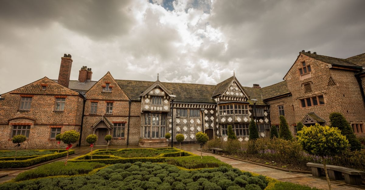 Stoke-on-Trent Travel Guide: Potteries Heritage and Staffordshire Days Out Explore the heritage of the Tudor Ordsall Hall, a historical venue in Salford, England.