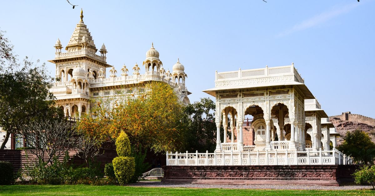 Ratan Vilas in Jodhpur: A Heritage Mansion in the Blue City's Heart Majestic view of the Jaswant Thada monument in Jodhpur, a famous historical landmark in India.