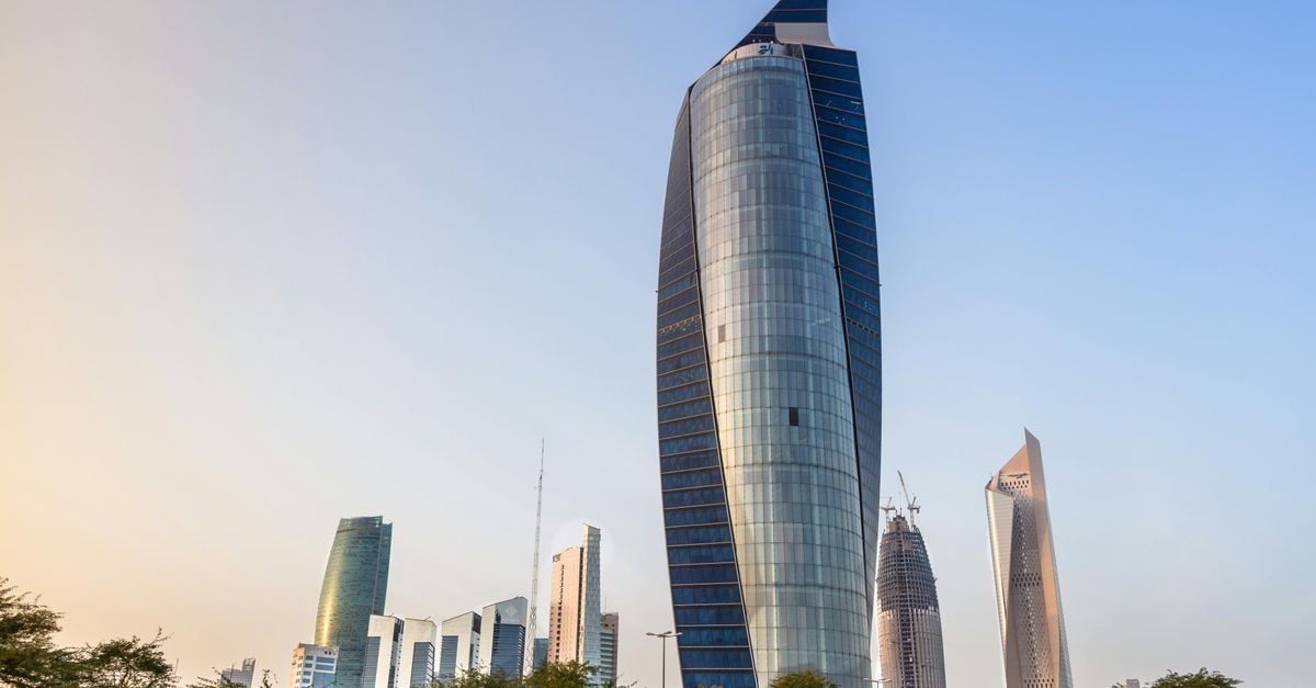 Al Ahmadi travel guide: Kuwait's oil city, softer in winter Stunning view of modern skyscrapers in Kuwait City, showcasing urban architecture.