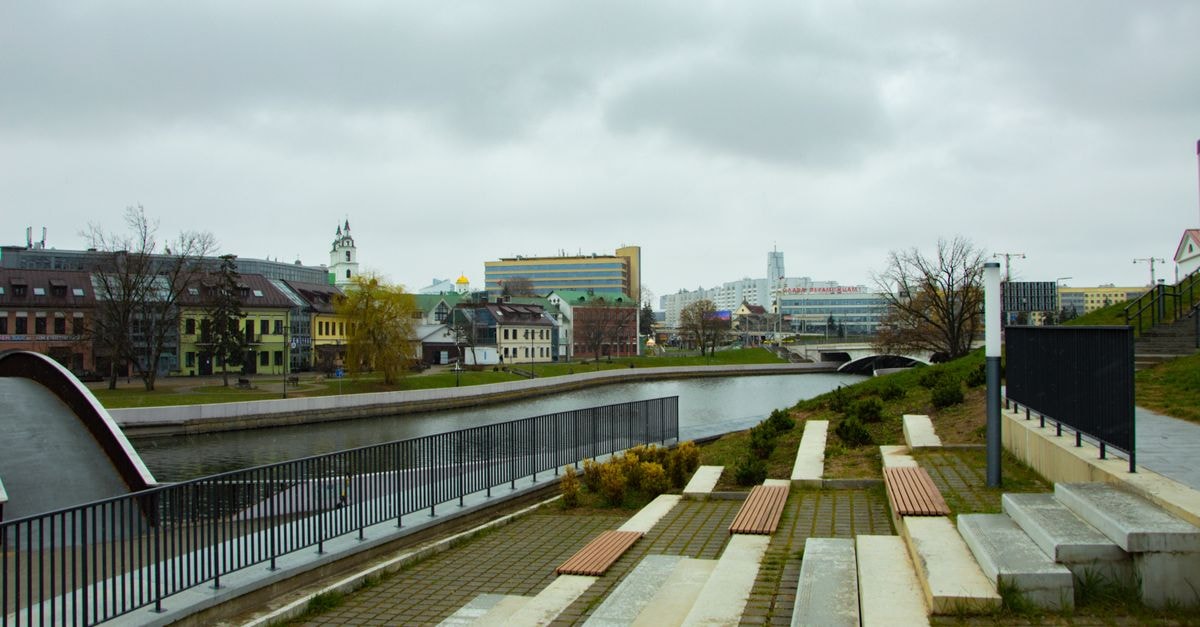 Hotell Wironia in Jõhvi: Central Stay Near the Train Station Explore the serene urban riverside and historic architecture in Minsk, Belarus.