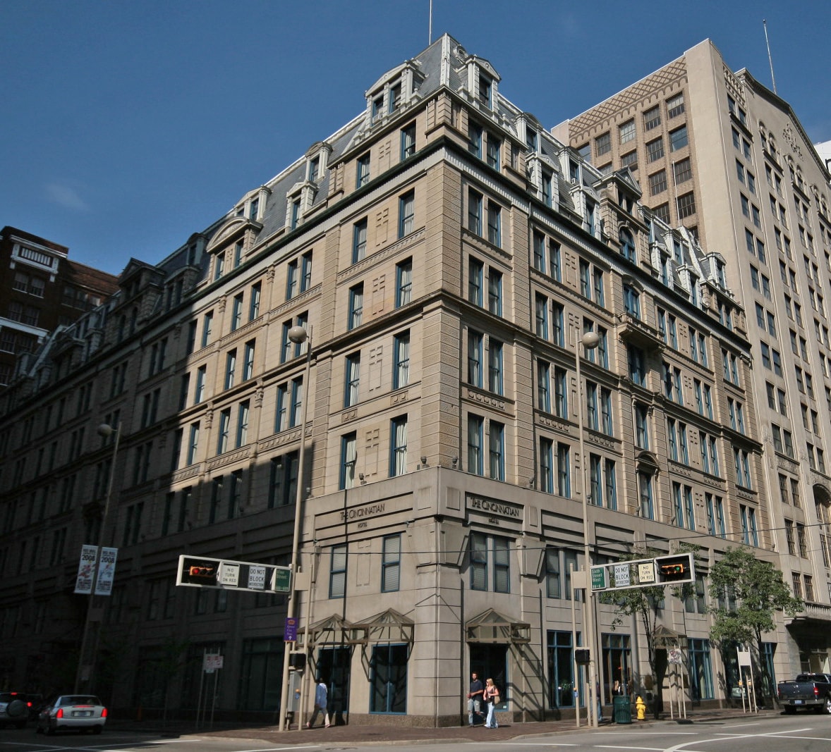 Cincinnatian Hotel, Cincinnati — A 1882 French Second Empire Landmark Reborn Cincinnatian.jpg