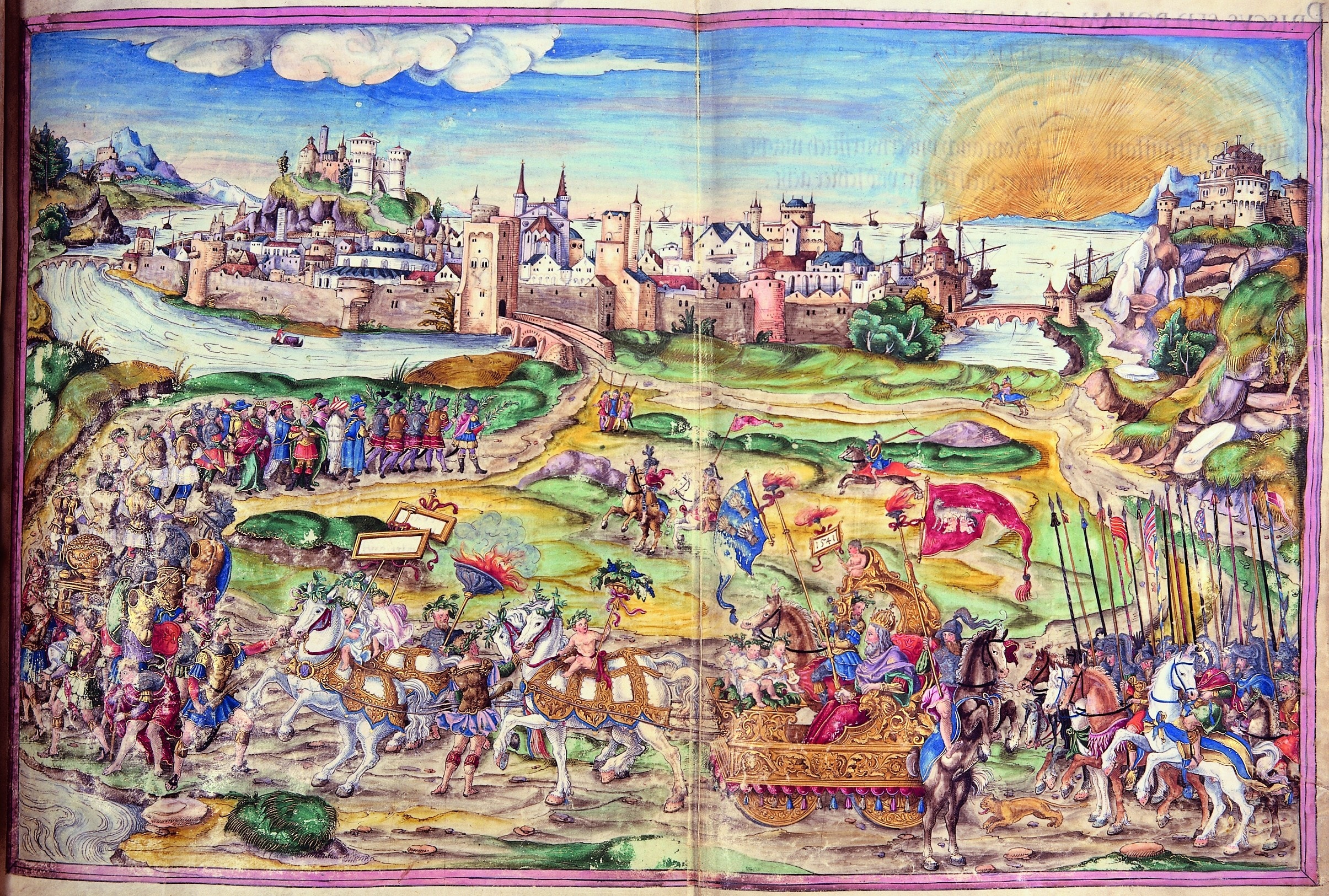 Eight Witnesses at the Edges of Empire Illustration for Eight Witnesses at the Edges of Empire: Eton-Codex 1541 Triumph des Lucius Tarquinius Eton College.jpg