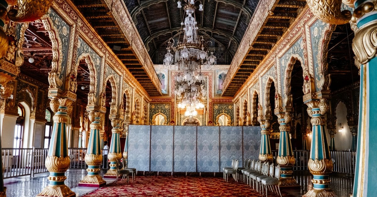 Hotel Airlines in Mysuru: A Quiet Stay Near the Law Courts Opulent Mysore Palace interior showcasing its grand architecture and cultural heritage.