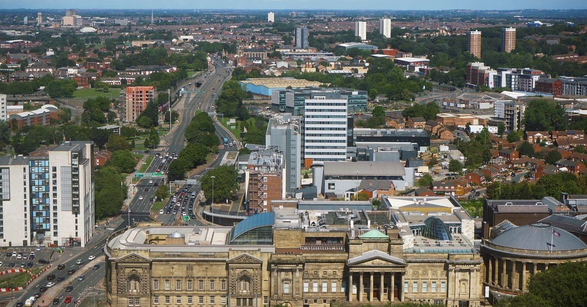 Hilton Nottingham in Nottingham: A City-Centre Base Near Nottingham's Top Sights Explore the bustling cityscape of Liverpool showcasing its iconic architecture and vibrant urban life.