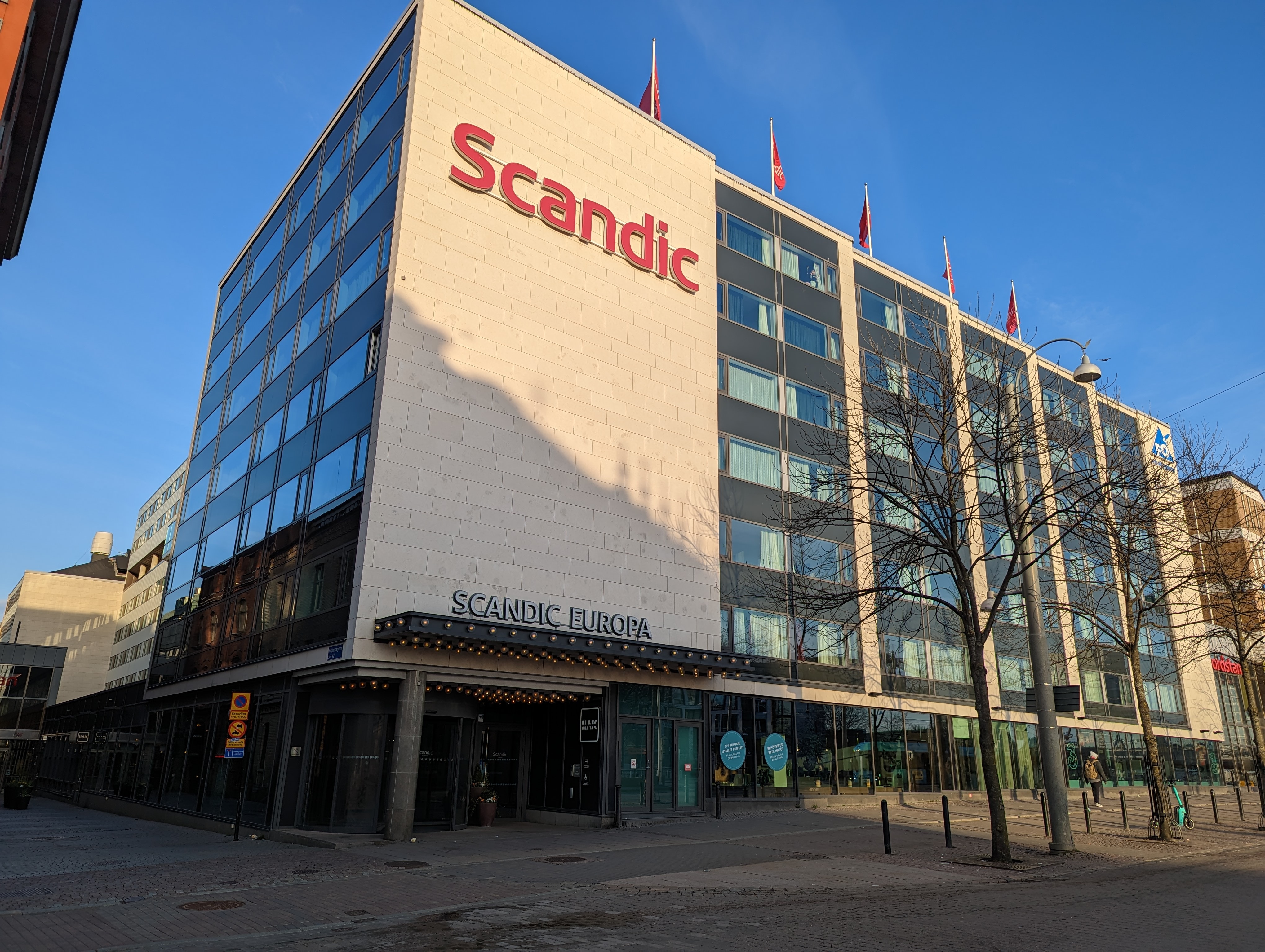 Scandic Europa, 哥特堡:步行即可到達中央車站 Scandic Europa, 20230409.jpg