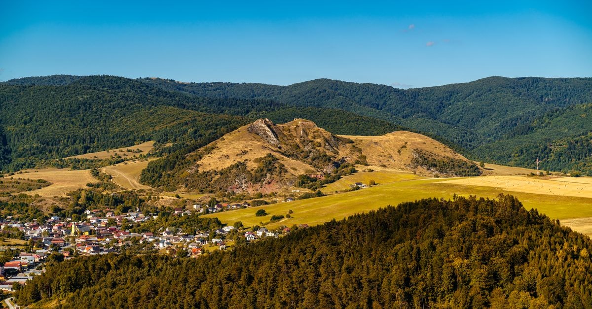 Prešov Travel Guide: Slovakia's Underrated Eastern Gem A breathtaking landscape of Lipany, Slovakia with rolling hills and lush forests.