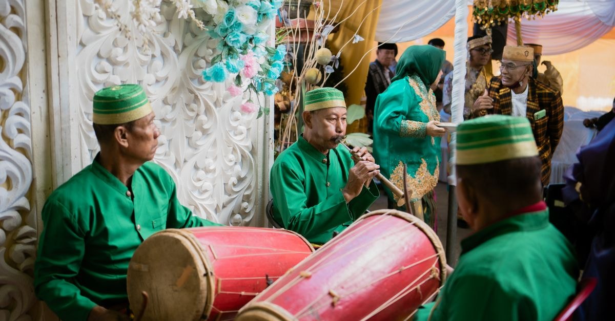 Hotel Kendari, Kendari — A Coastal Capital Stay Musicians perform at a traditional wedding ceremony in Kendari, Southeast Sulawesi, Indonesia.
