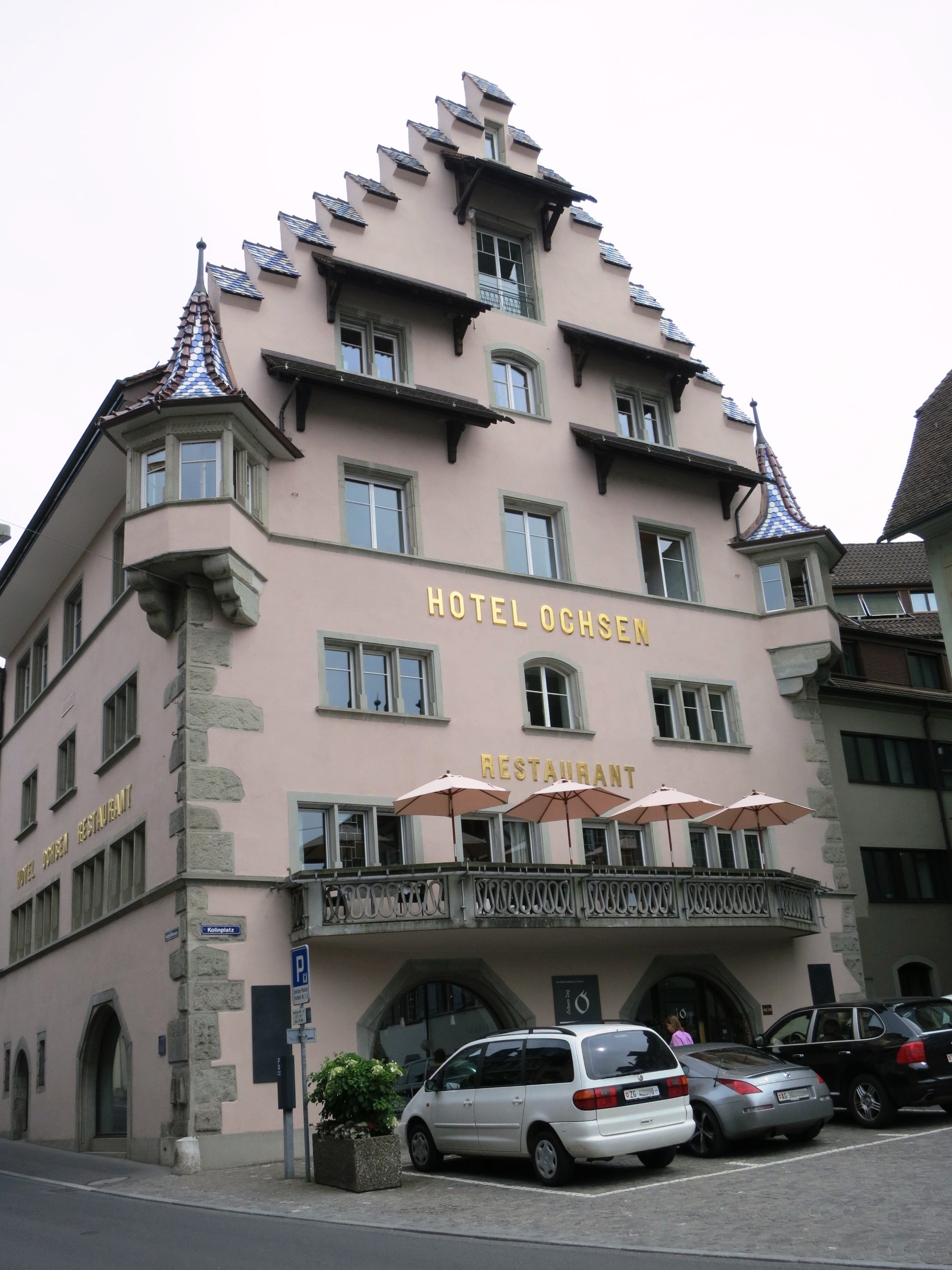 Hotel Ochsen in Zug: A 1543 Altstadt House with 42 Rooms Zug Ochsen.JPG