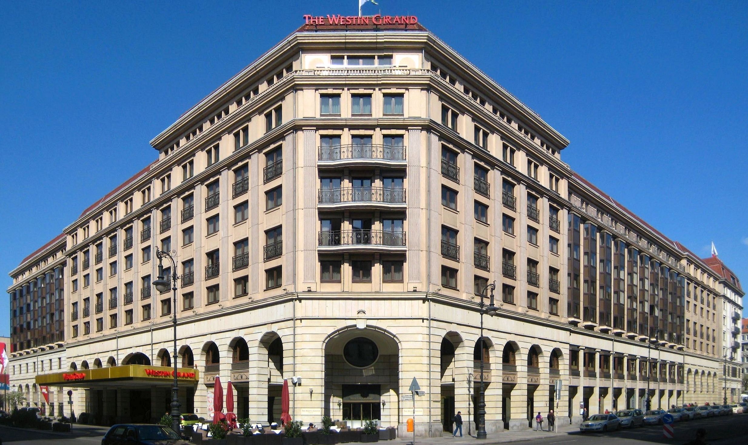The Westin Grand Berlin, Berlin — Friedrichstrasse Address With a Film-Famous Staircase Berlin, Mitte, Friedrichstrasse 157 164, Westin Grand.jpg