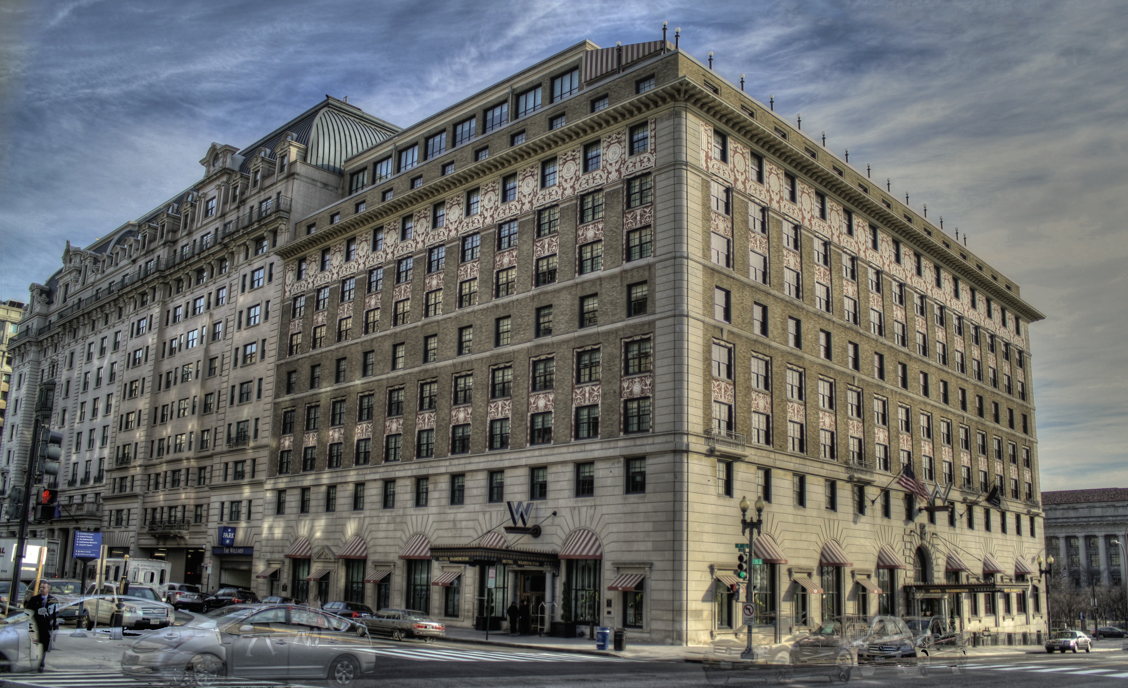 Hotel Washington in Washington D.C.: Rooftop Views Near the White House Washington Hotel HDR.jpg