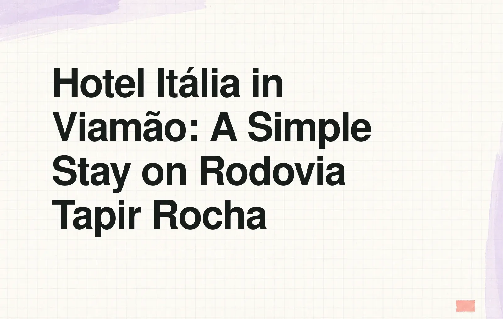 News illustration: Hotel Itália in Viamão: A Simple Stay on Rodovia Tapir Rocha