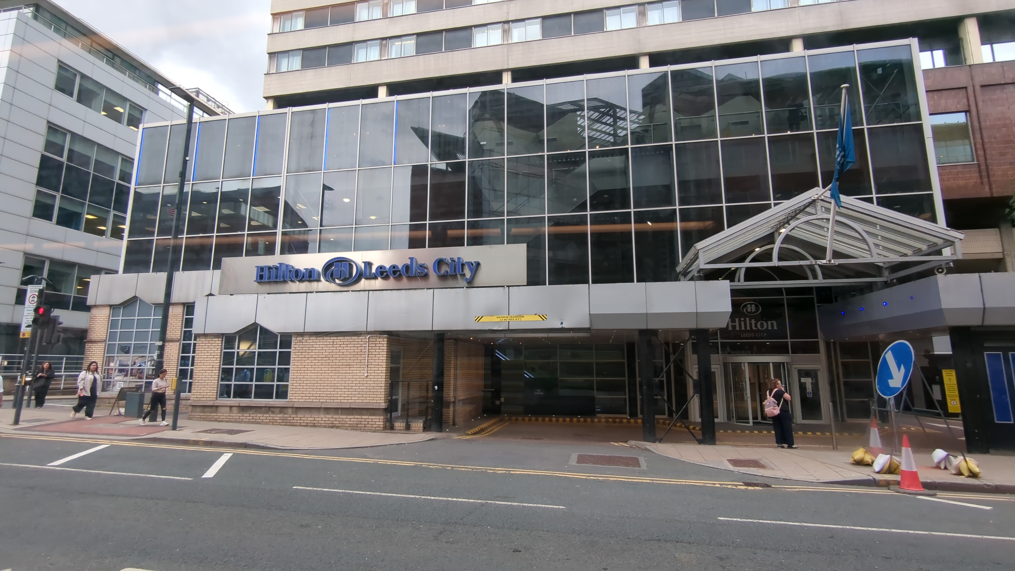 Hilton Leeds City in Leeds: Riverside Steps from the Train Station Hilton Leeds City.jpg