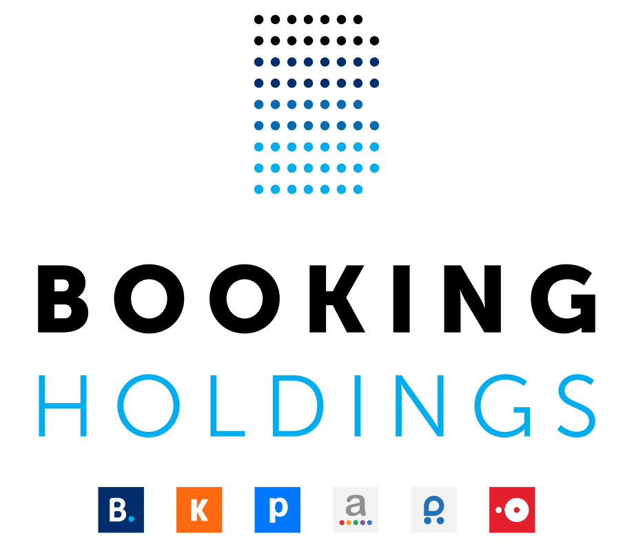 Booking Holdings: A Resilient Cash Engine, but the Price Already Reflects Most of It Illustration for Booking Holdings: A Resilient Cash Engine, but the Price Already Reflects Most of It: Logo of Booking Holdings Inc,(lock up, stacked with Brands, full color).PNG