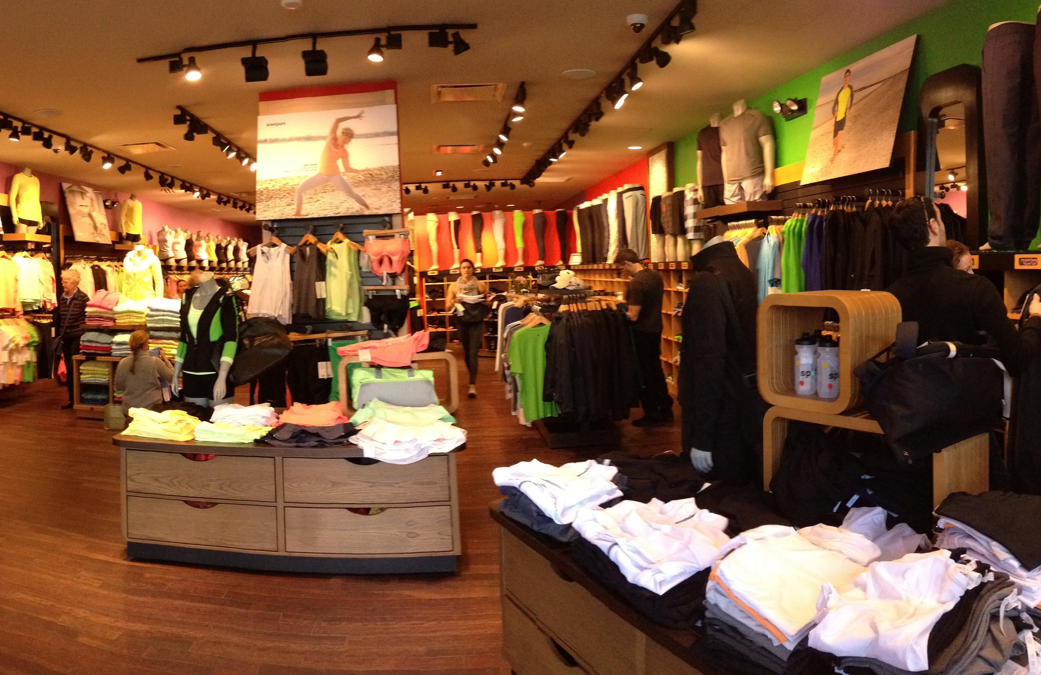 Illustration for lululemon athletica: Premium Brand, Soft Quarter, Capital Return Story: Lululemon Athletica, Westport, CT, 06880, USA - Mar 2013.jpg