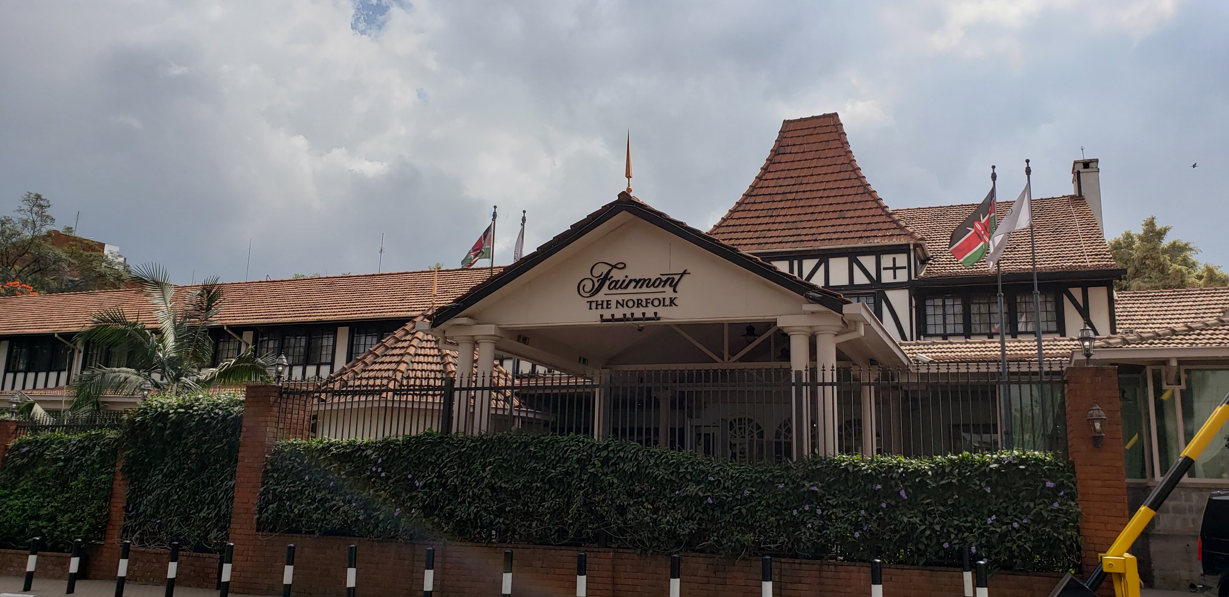 Fairmont The Norfolk in Nairobi: A Storied Harry Thuku Road Retreat Fairmont The Norfolk Hotel front entrance.jpg