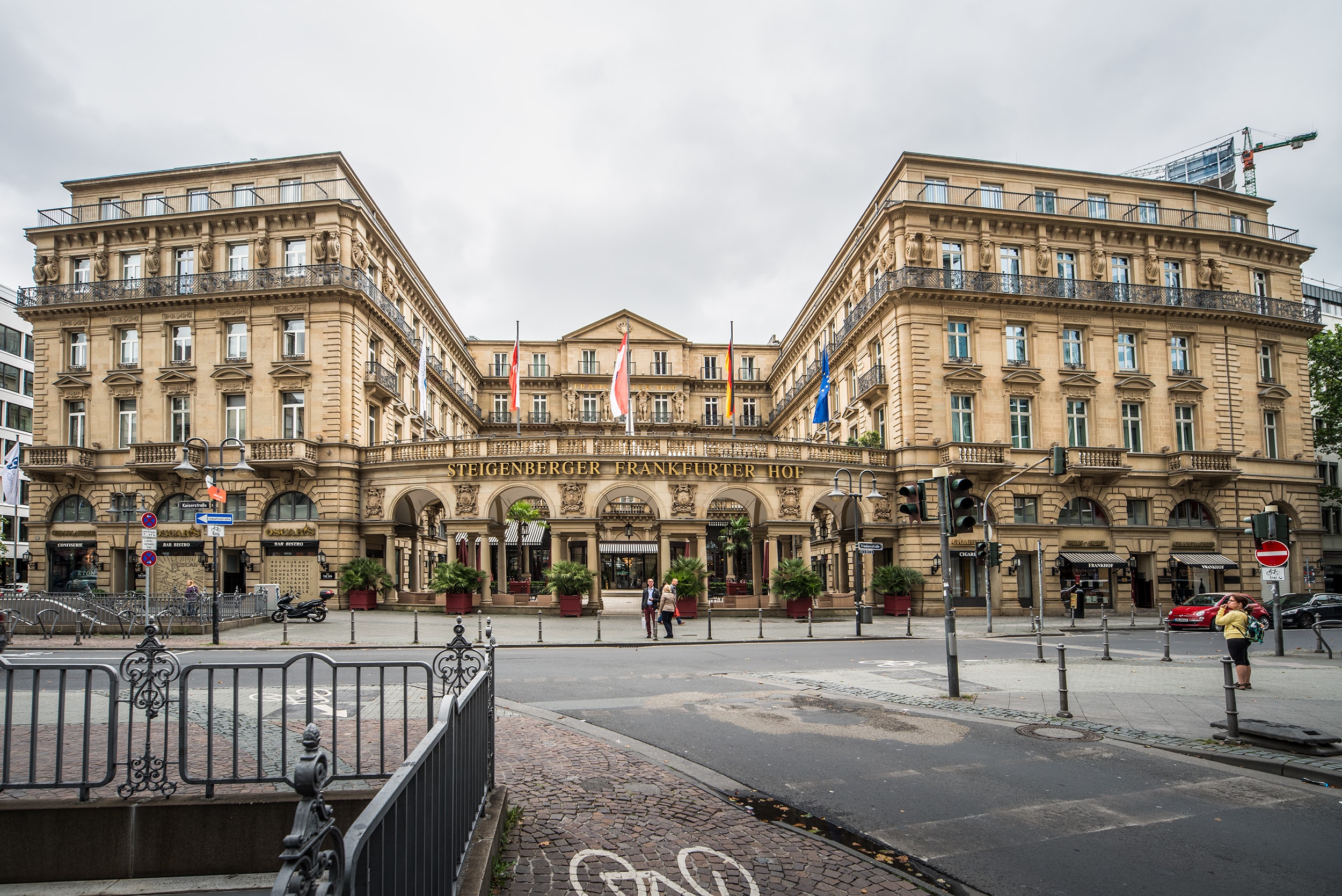 Steigenberger Frankfurter Hof, Frankfurt — A 150-Year-Old Landmark in the City Centre Frankfurter Hof, Am Kaiserplatz , Frankfurt am Main.jpg