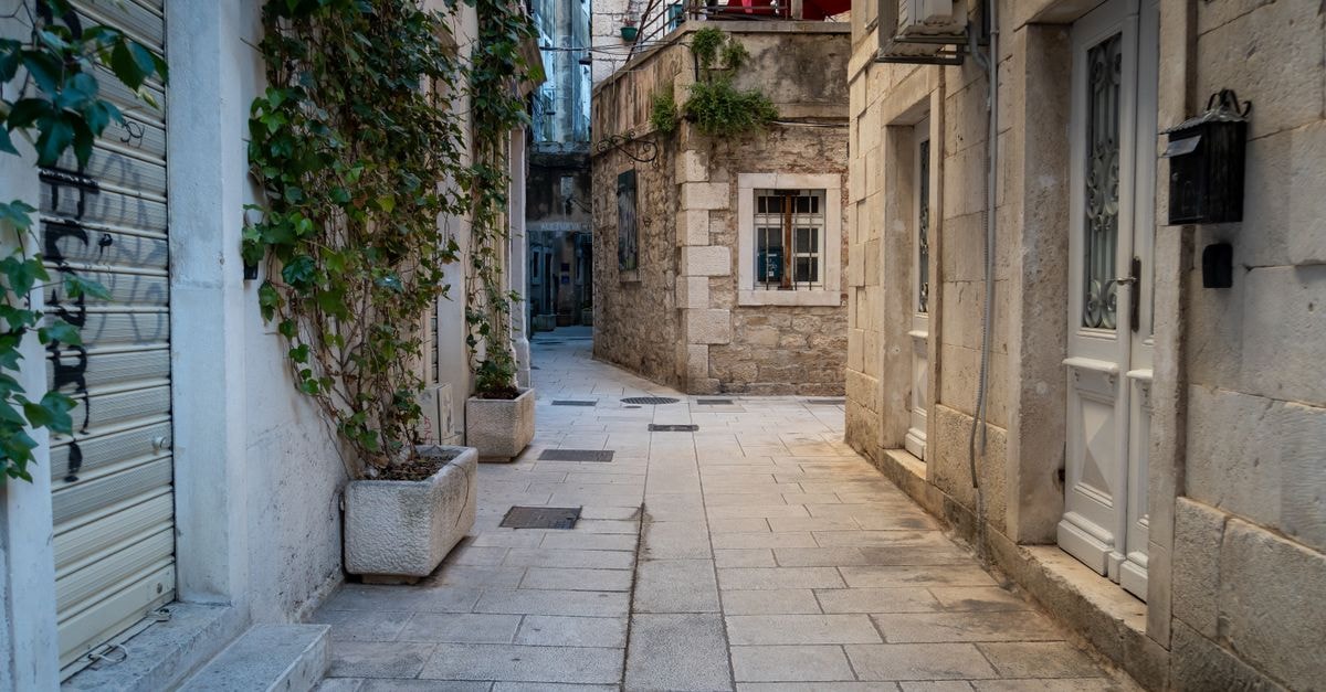 Old Town Hostel Split in Split: A Diocletian's Palace Address Explore the historic stone alleyways of Split's old town, a UNESCO World Heritage Site.