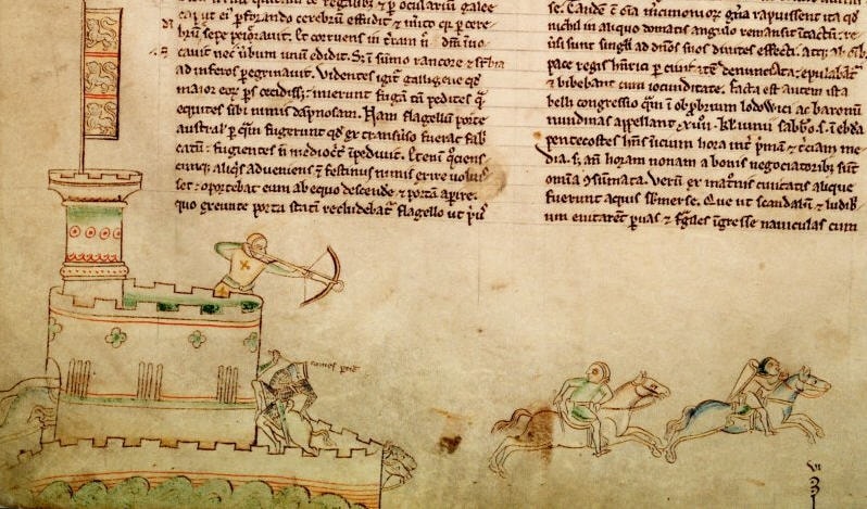 Six Witnesses on One Autumn Day Illustration for Six Witnesses on One Autumn Day: BitvaLincoln1217.jpg