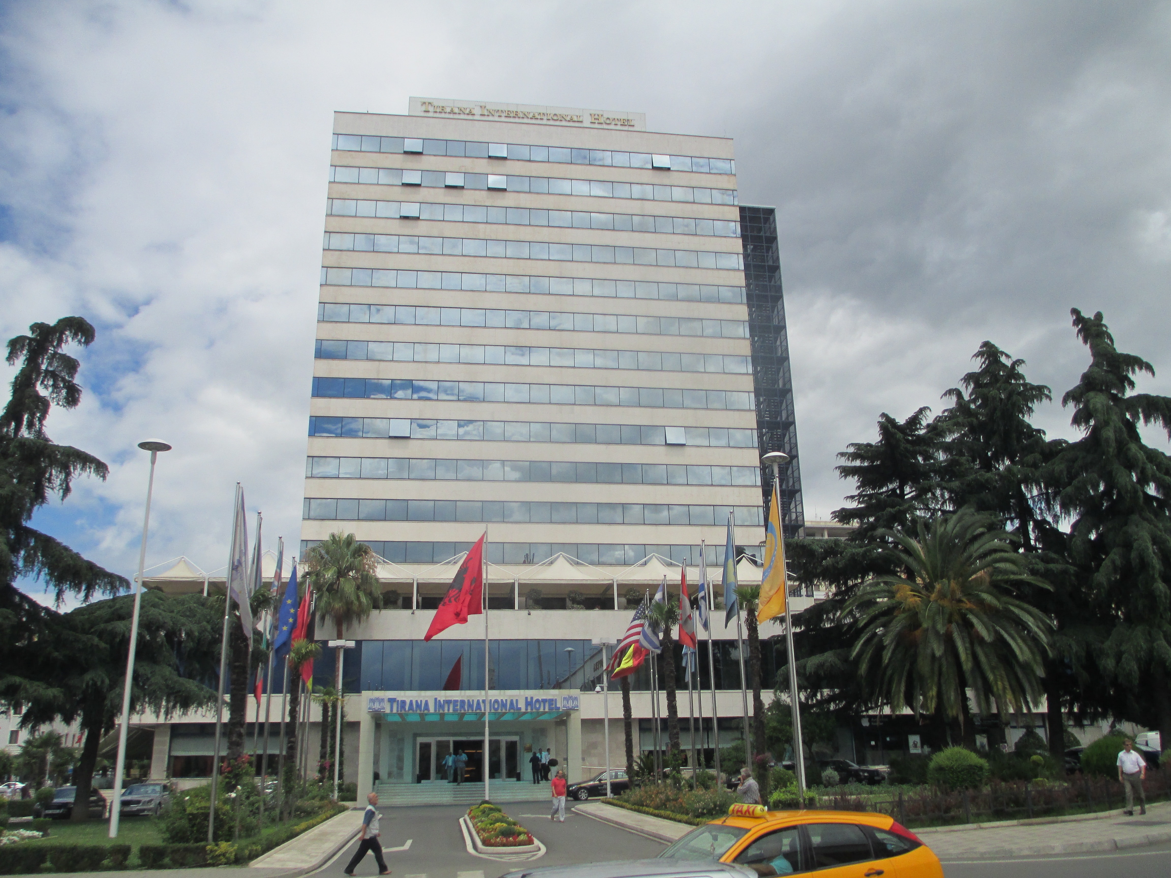 Tirana International Hotel & Conference Centre, Tirana — A Central Square Landmark Tirana International Hotel.JPG