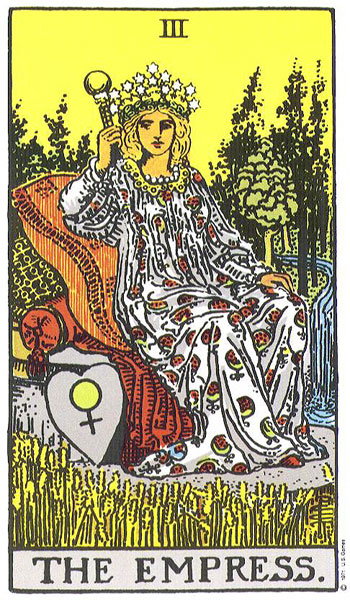 The Empress Tarot Card Meaning: A Practical Reflection Guide The Empress from the public-domain Rider–Waite–Smith tarot deck