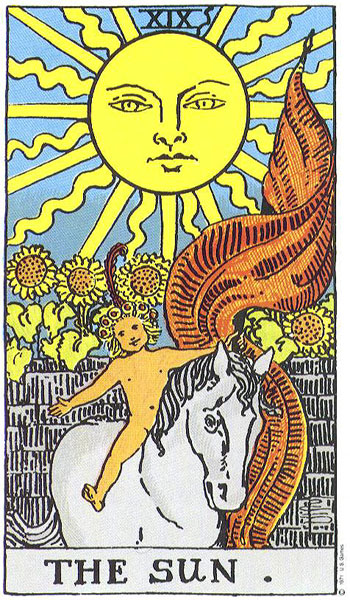 The Sun Tarot Card Meaning: A Practical Reflection Guide The Sun from the public-domain Rider–Waite–Smith tarot deck